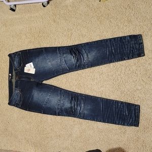 Soho Babe NWT Skinny Distressed Jeans, Women's size 11